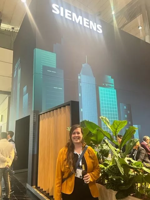jenny at a siemens conference