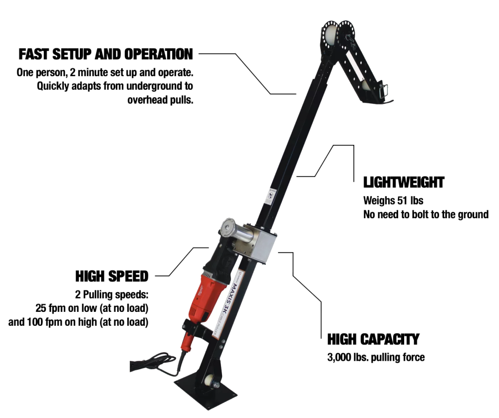 Maxis 3K cable puller