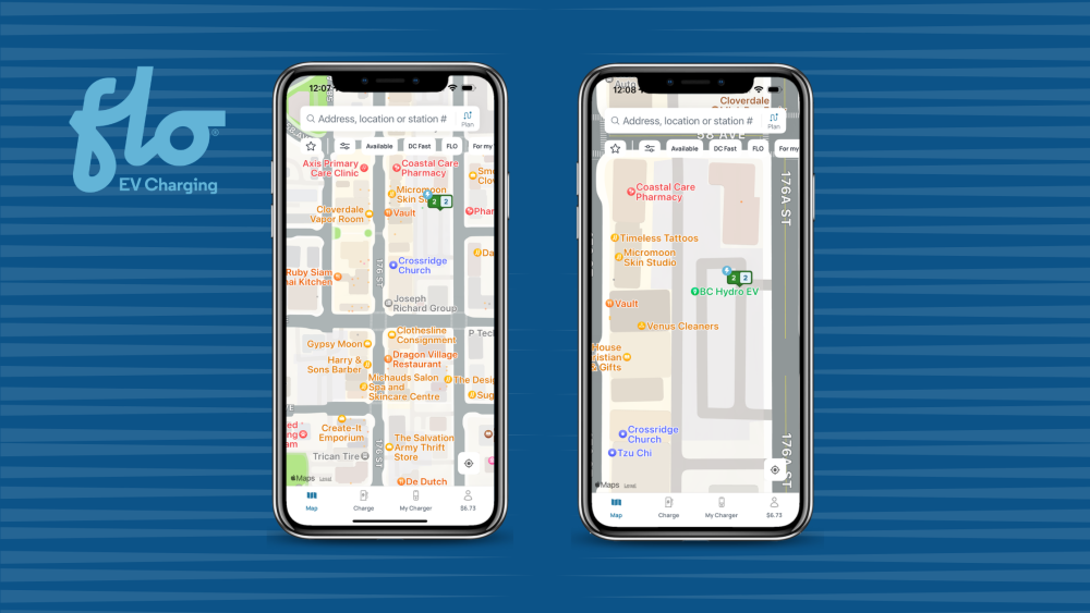glo charger map