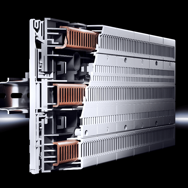 Inside of a busbar system