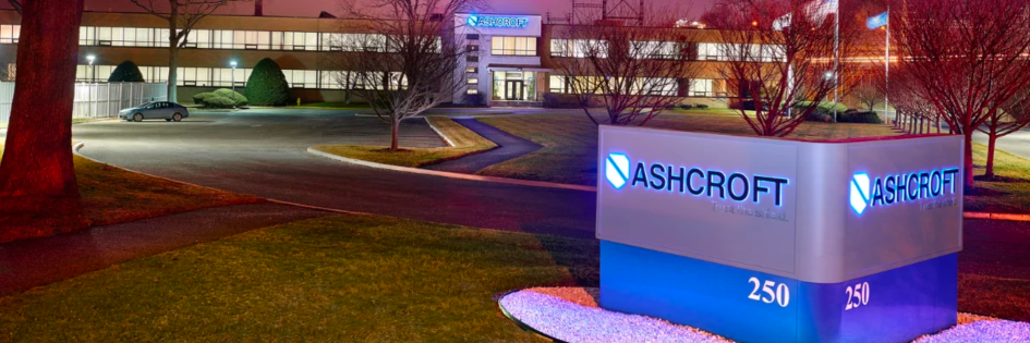 Ashcroft facility during the night