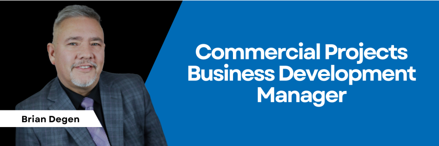 Brian Degen, New Commercial Projects Business Development Manager