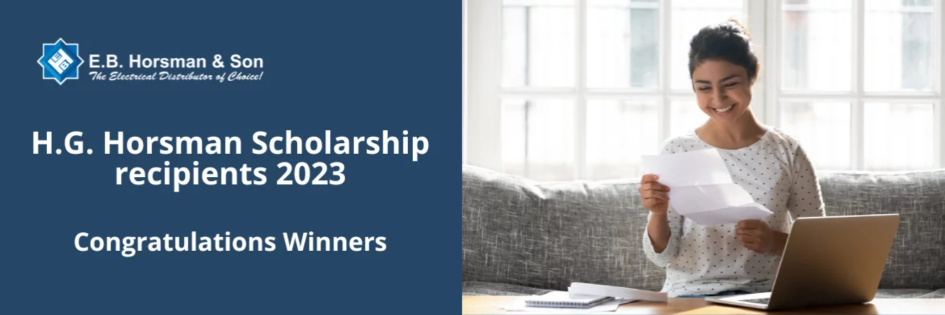 H.G. Horsman 2023 Scholarship Winners