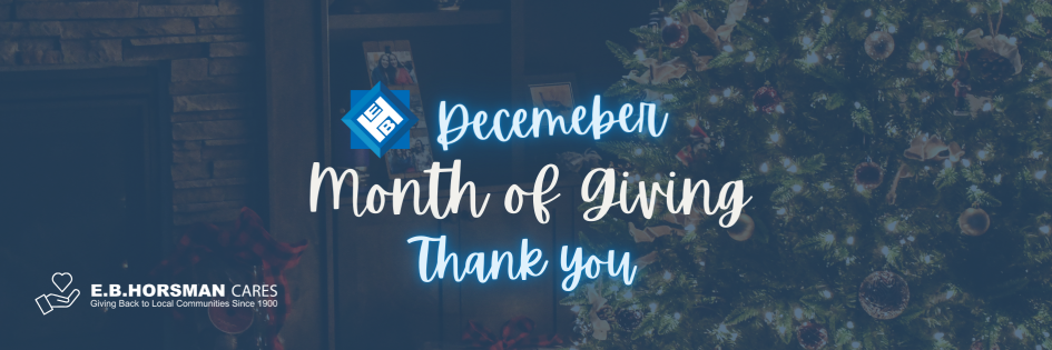 Thank You for a Successful December Month of Giving 2024