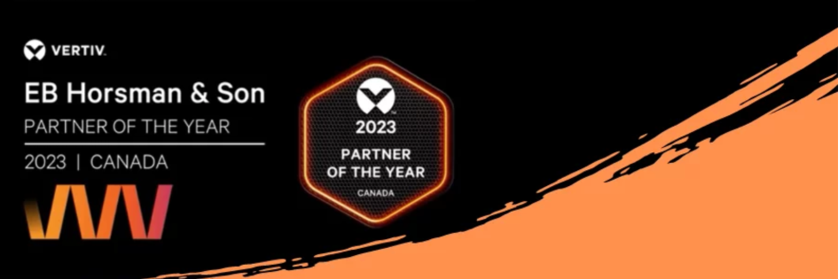 Vertiv named EB Horsman & Son as Partner of the Year for 2023