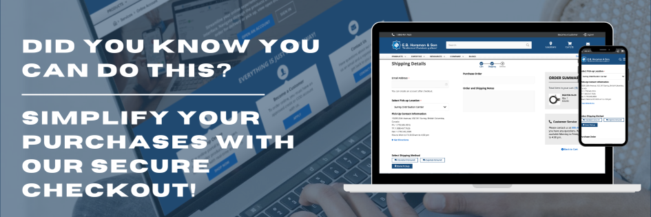 Did you know you can do this? Simplify Your Purchases with Our Secure Checkout!